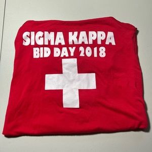 Sigma kappa tank top size large